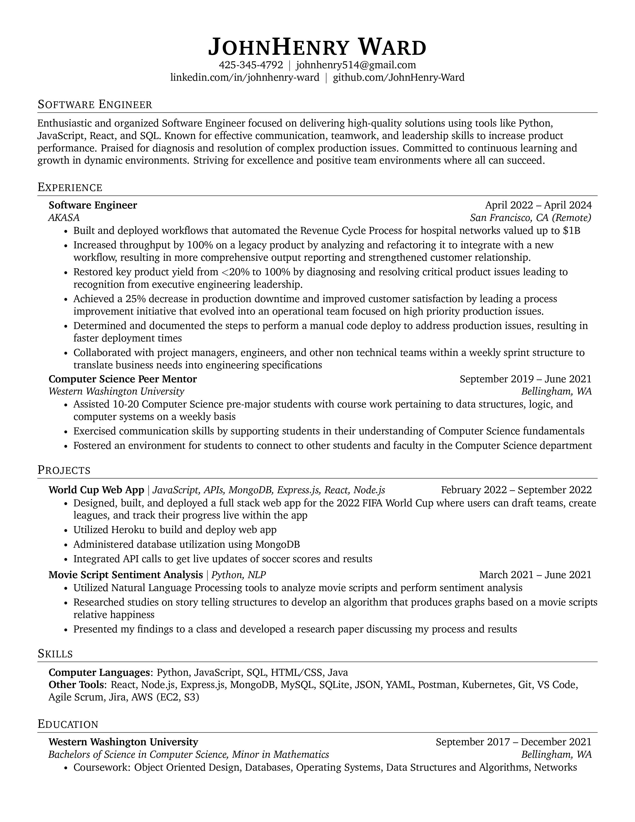 Image of Resume